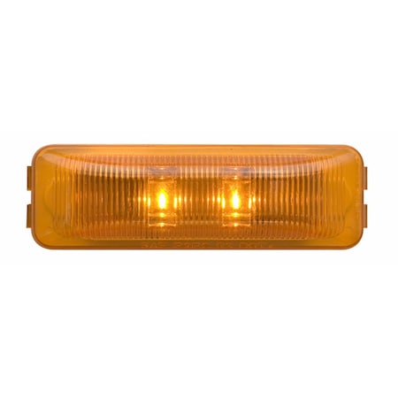 Optronics 2-Led Thinline Yellow Marker/Clearance Light MCL61AB